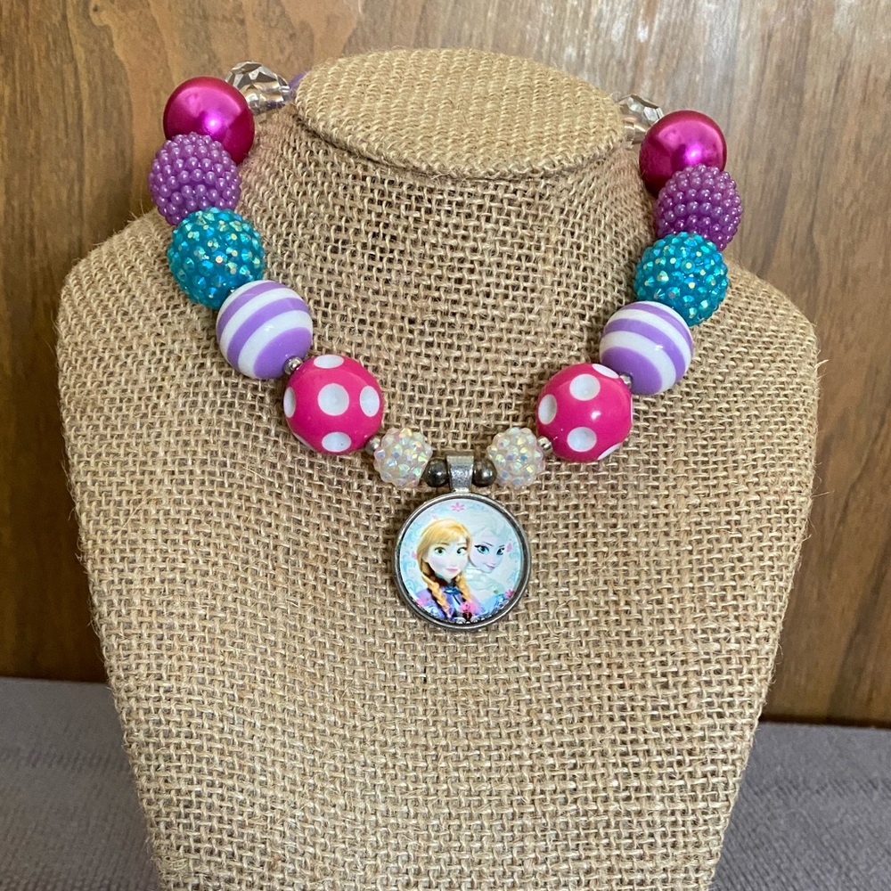 Frozen Bubblegum Necklace